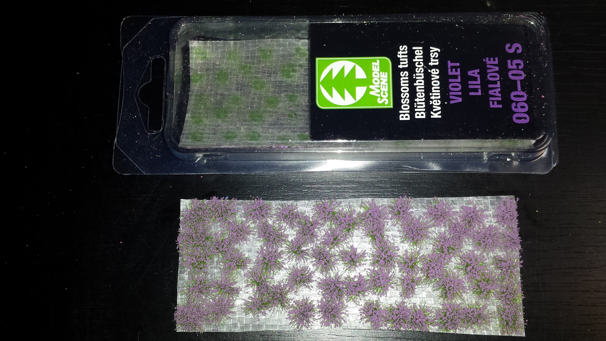 Kv�tinov� trsy fialov�